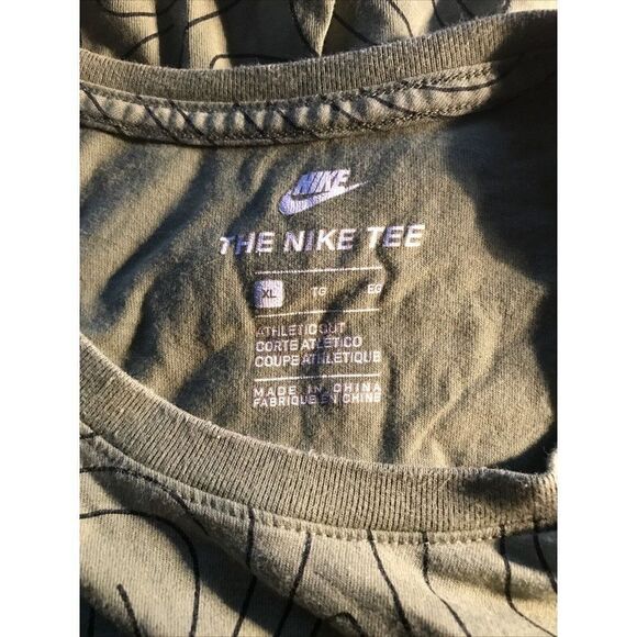 NIKE Swoosh All Over Print T-Shirt 834699-387 Mens - Picture 9 of 11